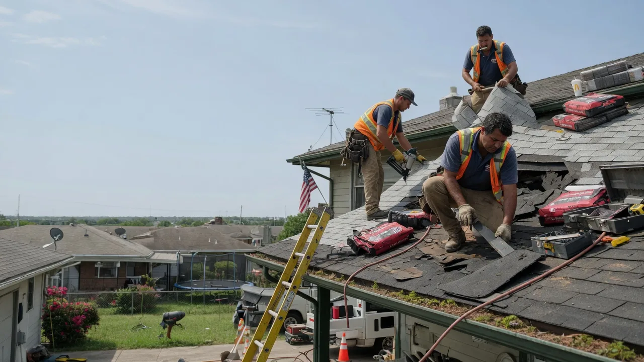 Roof Repair in Round Mountain, TX near me